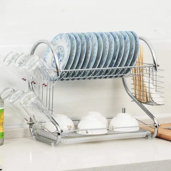 2 Layer Dish Drainer